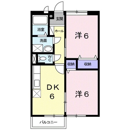 エトワールⅡの物件間取画像